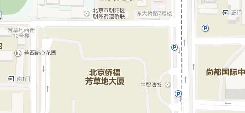 侨福芳草地大厦地图